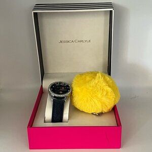 Jessica Carlyle Watch and Key Ring Set